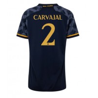 Dres Real Madrid Daniel Carvajal #2 Preč pre Ženy 2023-24 Krátky Rukáv